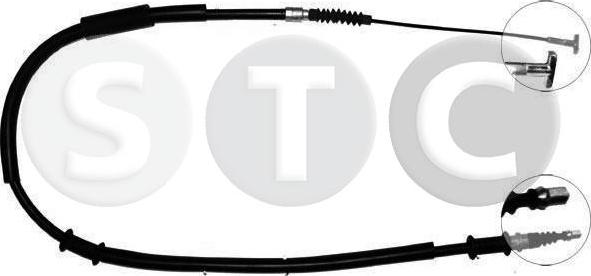 STC T482098 - Cavo comando, Freno stazionamento www.autoricambit.com