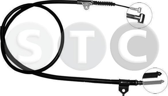 STC T482305 - Cavo comando, Freno stazionamento www.autoricambit.com