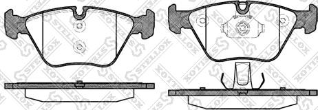 Equal Quality PF1257 - Kit pastiglie freno, Freno a disco www.autoricambit.com