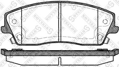 ATE 608020 - Kit pastiglie freno, Freno a disco www.autoricambit.com