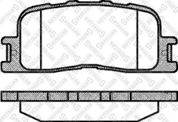 BENDIX 572583X - Kit pastiglie freno, Freno a disco www.autoricambit.com