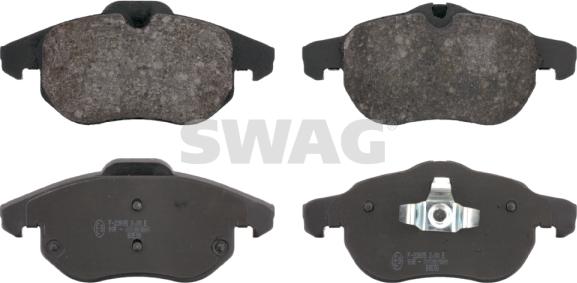 Swag 40 91 6492 - Kit pastiglie freno, Freno a disco www.autoricambit.com