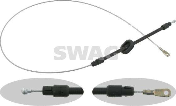 Swag 10 92 6730 - Cavo comando, Freno stazionamento www.autoricambit.com