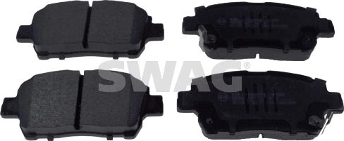 Swag 81 91 6725 - Kit pastiglie freno, Freno a disco www.autoricambit.com