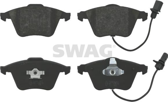 Swag 30 91 6584 - Kit pastiglie freno, Freno a disco www.autoricambit.com