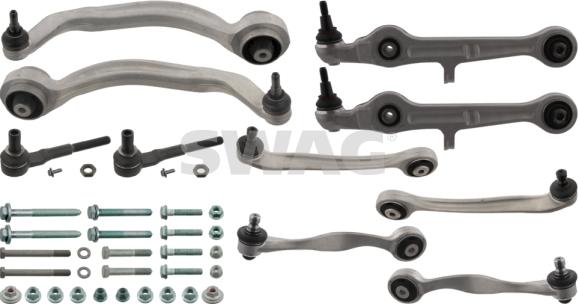 Swag 30 93 9402 - Kit braccio oscillante, Sospensione ruota www.autoricambit.com