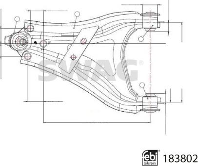 Swag 33 10 9218 - Sospensione a ruote indipendenti www.autoricambit.com