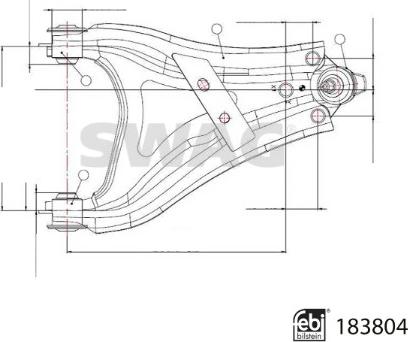 Swag 33 10 9220 - Sospensione a ruote indipendenti www.autoricambit.com