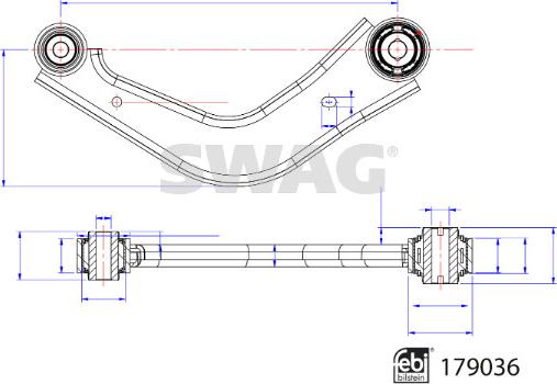 Swag 33 10 4780 - Sospensione a ruote indipendenti www.autoricambit.com