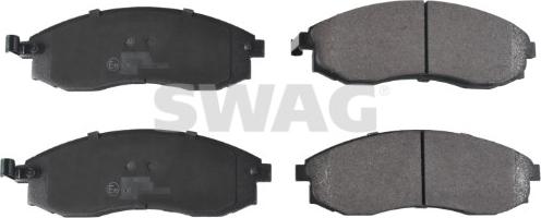 Swag 33 10 5190 - Kit pastiglie freno, Freno a disco www.autoricambit.com