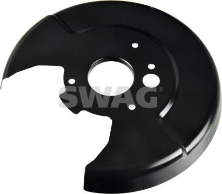 Swag 33 10 6434 - Lamiera paraspruzzi, Disco freno www.autoricambit.com