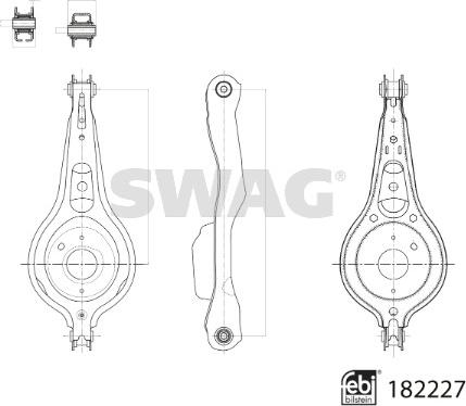 Swag 33 10 8556 - Sospensione a ruote indipendenti www.autoricambit.com