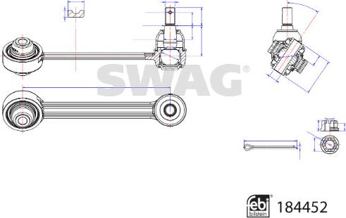 Swag 33 11 0085 - Sospensione a ruote indipendenti www.autoricambit.com