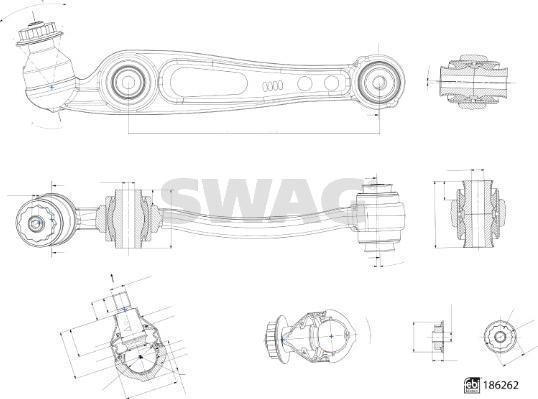 Swag 33 11 0331 - Sospensione a ruote indipendenti www.autoricambit.com