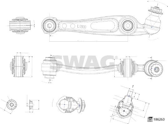 Swag 33 11 0332 - Sospensione a ruote indipendenti www.autoricambit.com