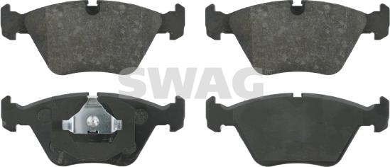 Swag 20 91 6000 - Kit pastiglie freno, Freno a disco www.autoricambit.com