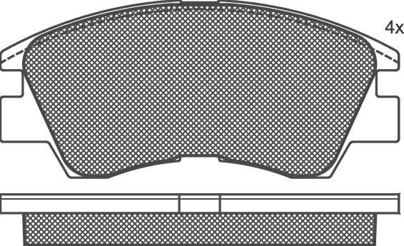 ATE 27.0460-2103.2 - Kit pastiglie freno, Freno a disco www.autoricambit.com