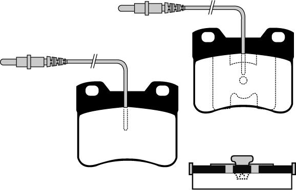 Textar 21267 176  0 5 T406 - Kit pastiglie freno, Freno a disco www.autoricambit.com