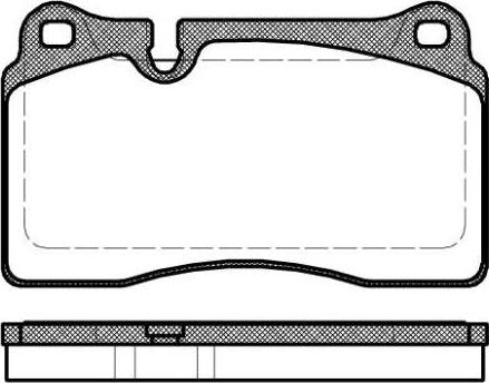 HELLA T1898 - Kit pastiglie freno, Freno a disco www.autoricambit.com