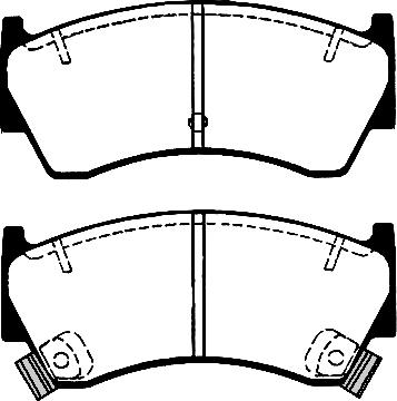 BOSCH 424369 - Kit pastiglie freno, Freno a disco www.autoricambit.com