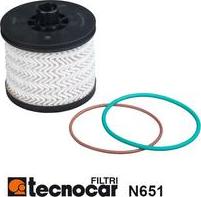 Tecnocar N651 - Filtro carburante www.autoricambit.com