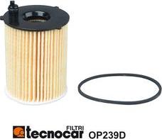 Tecnocar OP239D - Filtro olio www.autoricambit.com