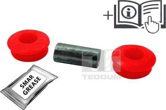 Tedgum 00649599 - Silent Block, Supporto Braccio Oscillante www.autoricambit.com