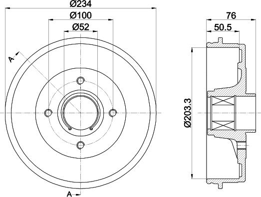 Textar 94042000 - Tamburo freno www.autoricambit.com