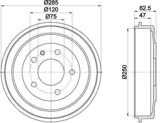 Textar 94000900 - Tamburo freno www.autoricambit.com