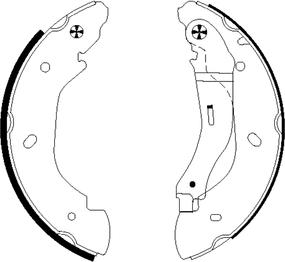 Textar 91059100 - Kit freno, freni a tamburo www.autoricambit.com