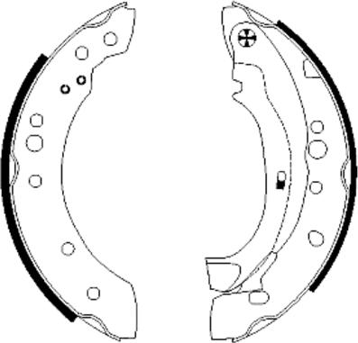 Textar 91059800 - Kit freno, freni a tamburo www.autoricambit.com