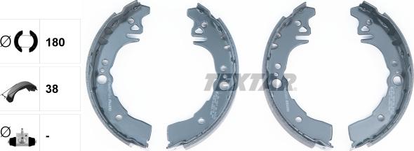 Textar 91059700 - Kit freno, freni a tamburo www.autoricambit.com