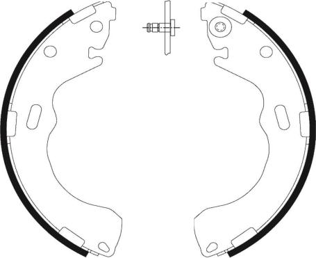 Textar 91055500 - Kit freno, freni a tamburo www.autoricambit.com