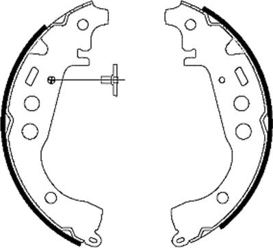 Textar 91053500 - Kit freno, freni a tamburo www.autoricambit.com