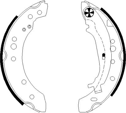 Textar 91068800 - Kit freno, freni a tamburo www.autoricambit.com