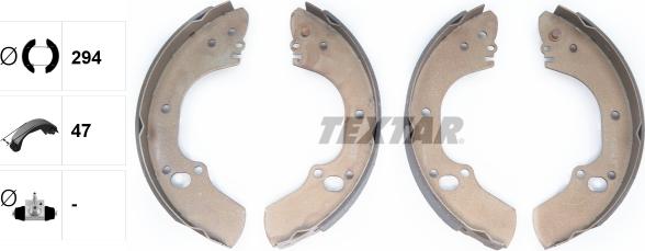 Textar 91063400 - Kit freno, freni a tamburo www.autoricambit.com