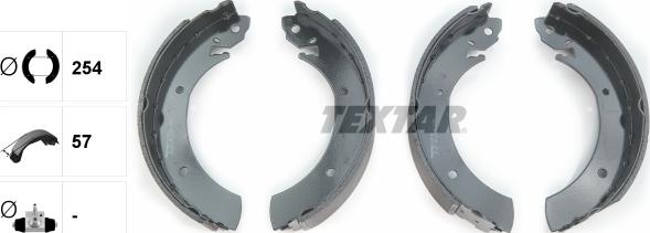 Textar 91015700 - Kit freno, freni a tamburo www.autoricambit.com