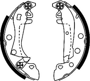 Textar 91011800 - Kit freno, freni a tamburo www.autoricambit.com