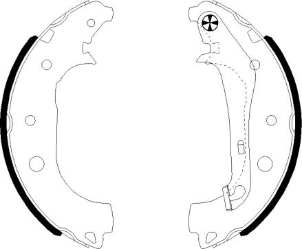 Textar 91081600 - Kit freno, freni a tamburo www.autoricambit.com