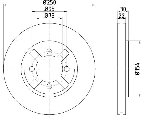 Textar 92094500 - Discofreno www.autoricambit.com