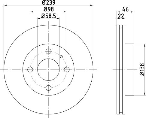 Textar 92044100 - Discofreno www.autoricambit.com