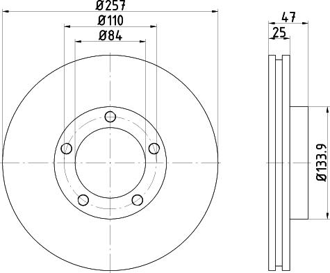 Textar 92050400 - Discofreno www.autoricambit.com