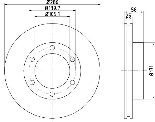 Textar 92080500 - Discofreno www.autoricambit.com