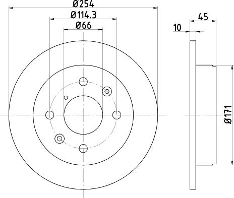 Textar 92028600 - Discofreno www.autoricambit.com