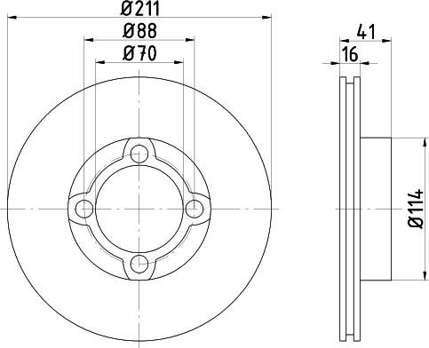 Textar 92117900 - Discofreno www.autoricambit.com