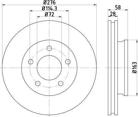 Textar 92130000 - Discofreno www.autoricambit.com