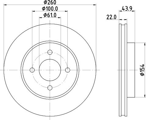 Textar 92290103 - Discofreno www.autoricambit.com