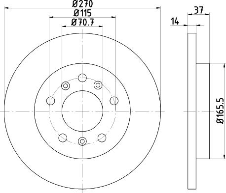 Textar 92241100 - Discofreno www.autoricambit.com