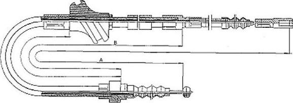 Textar 44001800 - Cavo comando, Freno stazionamento www.autoricambit.com