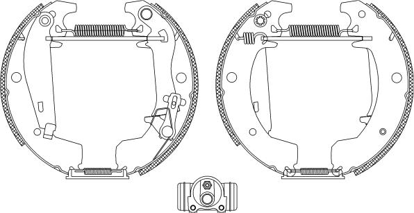 Textar 84049901 - Kit freno, freni a tamburo www.autoricambit.com